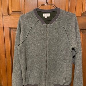 Goodfellow & Co Gray Bomber Jacket. Size M Tall, Pre- Owned. Condition Like New.